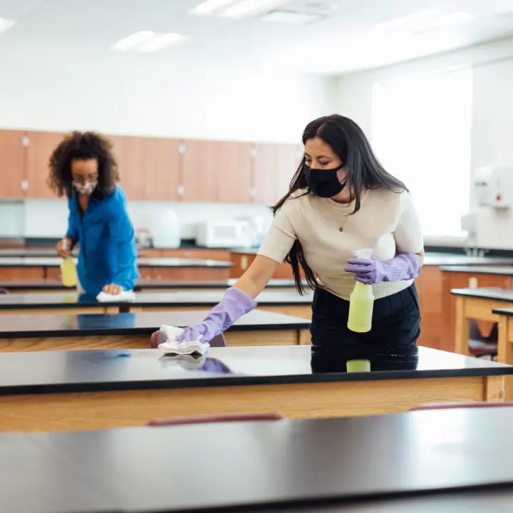 school cleaning services